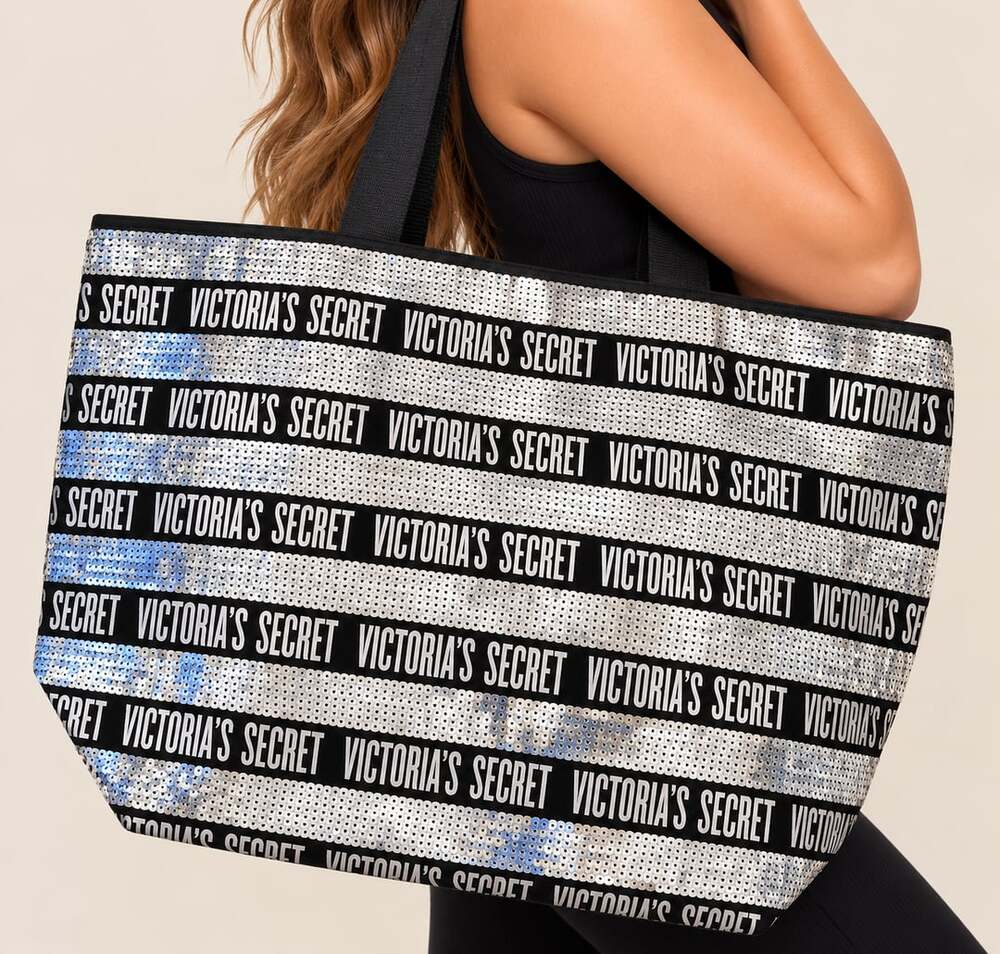 Victoria's Secret Sequin Tote Bag